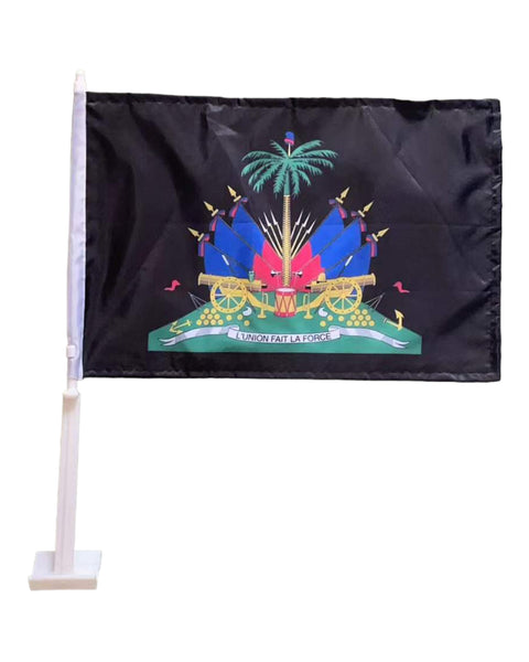 Blk Haitian Window Flag – Celeb Party Shop